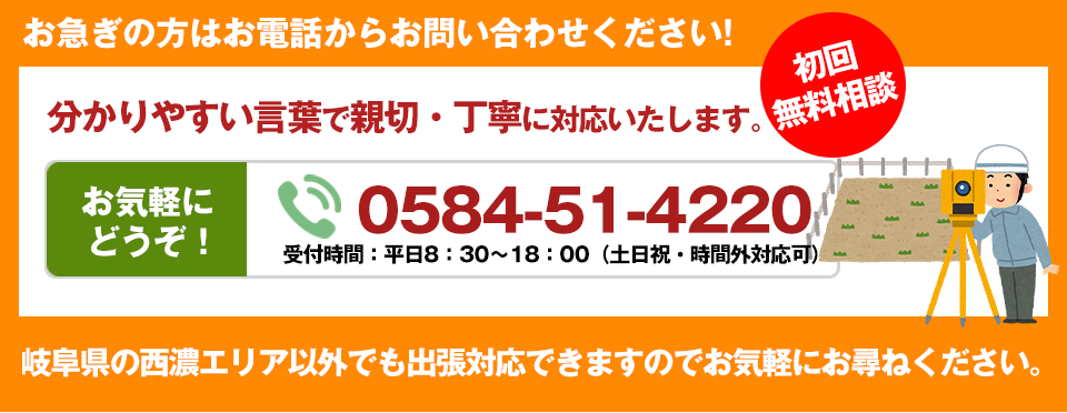 お急ぎの方はお電話からお問い合わせください